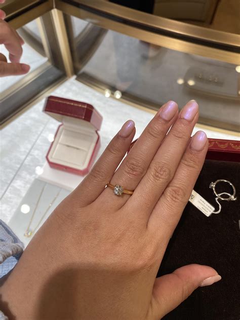 cartier engagement ring review.